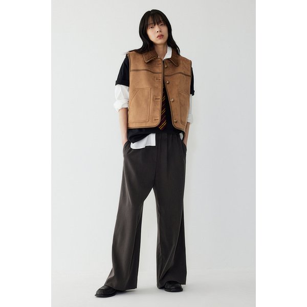 신세틱 리버시블 무스탕 베스트 9105461110071