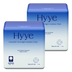 혜 입는 오버나이트 생리대 6P x 3팩 (18P)