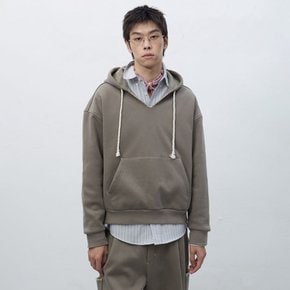 UNISEX 스티치 브이넥 스웻 후드티 [GREY] / SBE4U51013-MAN