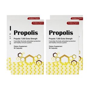 써던네이쳐 프로폴리스 SOUTHERN NATURE PROPOLIS 7000mg 90캡슐 4개