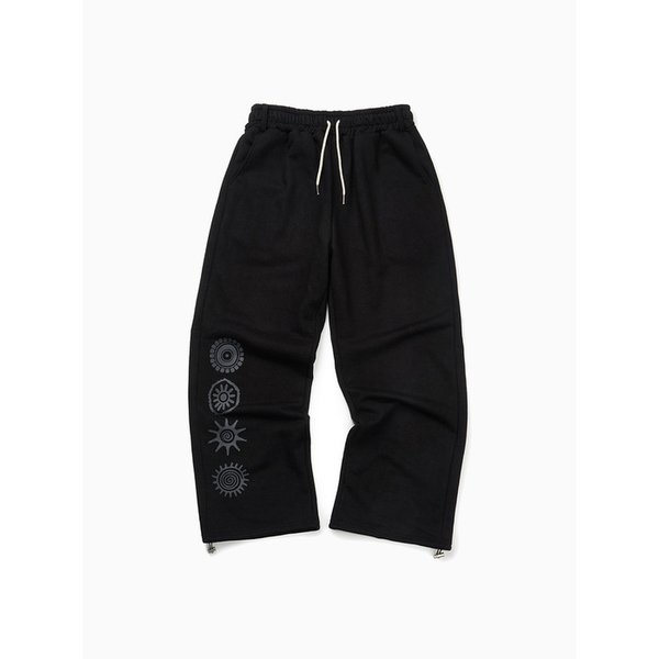 어도먼트 스웨트 팬츠 [블랙]