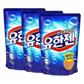 유한젠 산소표백제 1kg x3