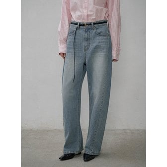 시야쥬 SIJN6087 아르코 커브드 데님_Light blue