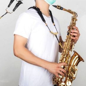 목지지 색소폰 스트랩 서스펜더 색소폰 어깨 끈 목걸이 지지대
