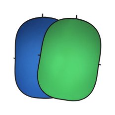 포터블 크로마키 배경 그린/블루 휴대용 양면 배경판