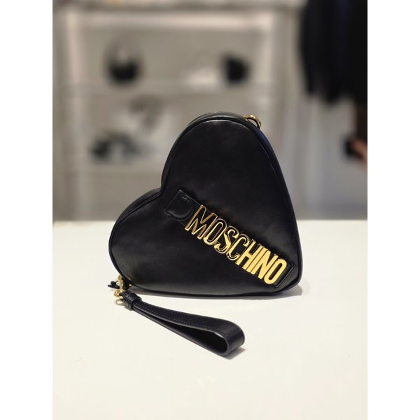 [여주점] 골드로고 하트 클러치백  (840280080555)