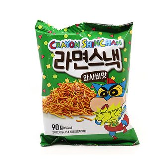  크레용신짱 라면스낵 와사비맛 90g x16개