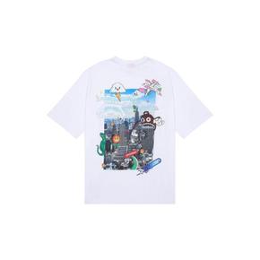 26SS 스프레이그라운드 반팔 티셔츠 SP875WHT WHITE