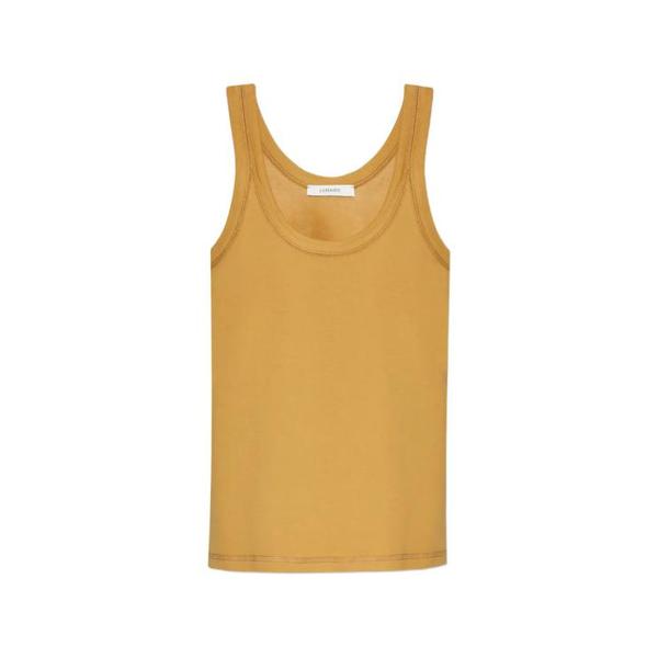 확대된 대표 르메르 저지 탱크탑 TS0001 LJ1016YE550 Yellow