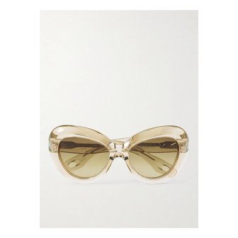 자크마리마지 모나크 버터플라이 프레임 아세테이트 선글라스 크림 1647597345311536