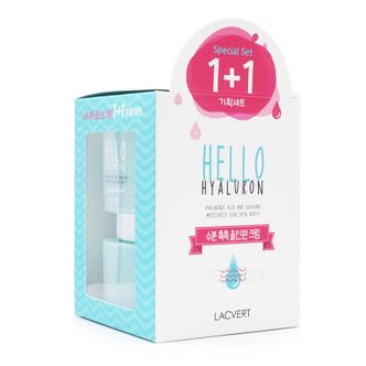 NS홈쇼핑 라끄베르 헬로 히알루론 올인원 크림 100ml+100ml 수분크림[29882829]