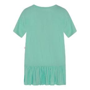 BILLIEBLUSH U2183476G Turchese TURQUOISE COTTON DRESS