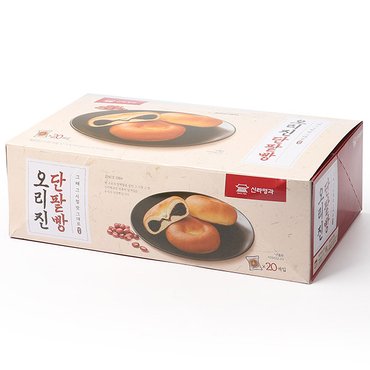 글로벌푸드 [신라명과]오리진 단팥빵 47g x 20개