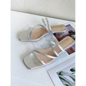 Esther strap mule_silver ODR219071