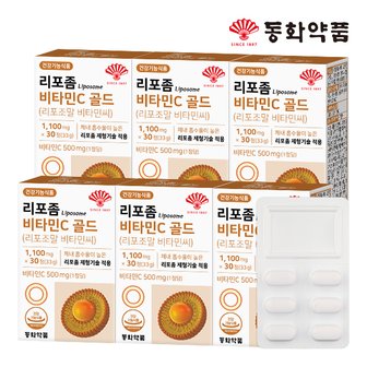 동화약품 리포좀 비타민C 골드 리포조말 비타민씨 6박스 (180정)