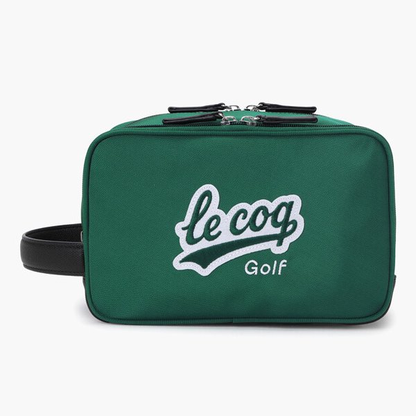 [여주점] 남성 로고 포인트 골프 파우치 GR121MBG14 GREN