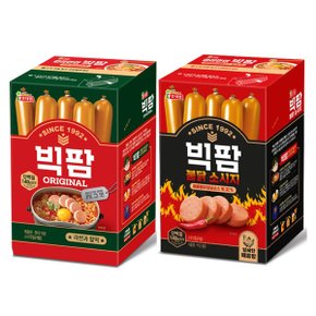 롯데 빅팜1200g+빅팜불닭1200g 기획 간식 소시지 어린이 성인 남여노소