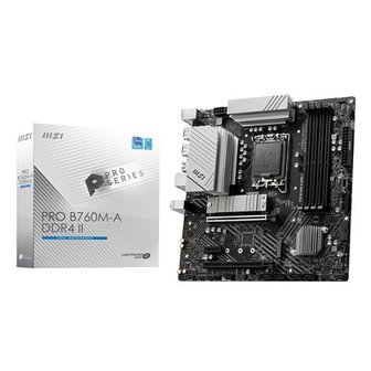 애즈락 MSI PRO B760M-A DDR4 II