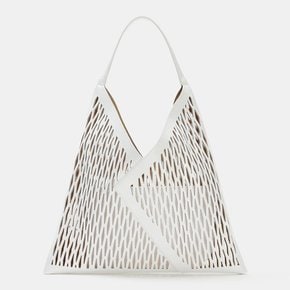 [국내배송 정품] ZARA 자라 컷아웃 레더 쇼퍼백 여성 토트백 숄더백