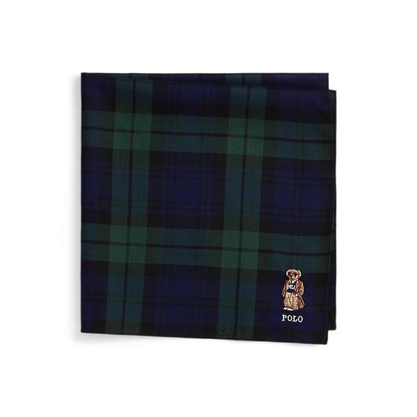남성 폴로 베어 플래드 코튼 행커치프(MAPOPTW09120255300)