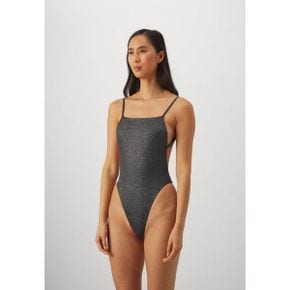 4482044 Calvin Klein ONE PIECE SQUARE NECKLINE - Swimsuit black 75002452