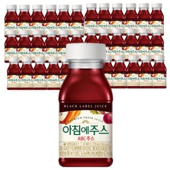  서울우유 아침에주스 블랙라벨 ABC 주스 210ml x36개