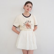 베이직 프린트 티셔츠 NEW5XE288