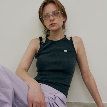 레이브 Buckle Symbol Sleeveless Top VW5ME626_2color