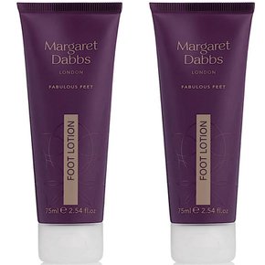 마가렛댑스 런던 풋 로션 Margaret Dabbs London Fabulous Feet Foot Lotion 75ml 2개