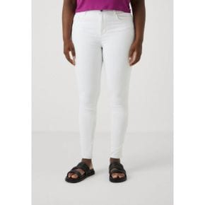 4579235 ONLY Carmakoma CARAUGUSTA - Jeans Skinny Fit white