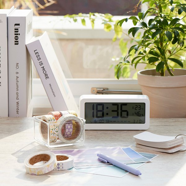 투명 깔끔 아크릴 수납함 8.2x8.2x5cm J52N903105800