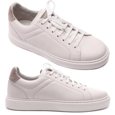 브루넬로쿠치넬리 24FW 남성 스웨이드 로고 탭 스니커즈 (MZUASBJ264 CE280 24F)