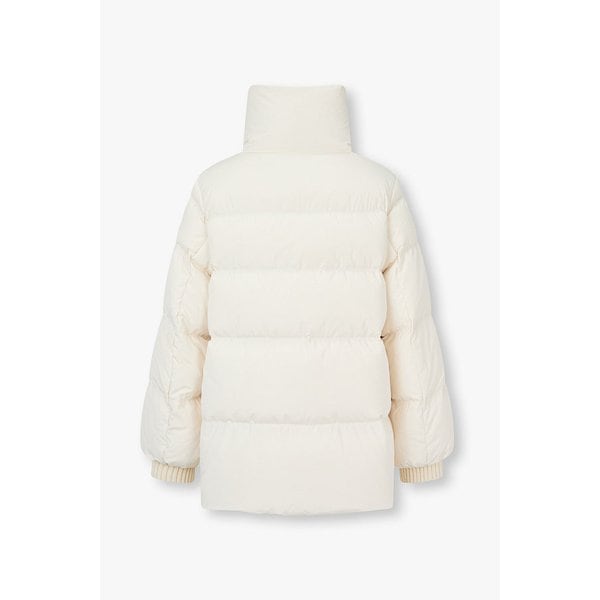 A라인 하이넥 다운 패딩 자켓 7255417113106