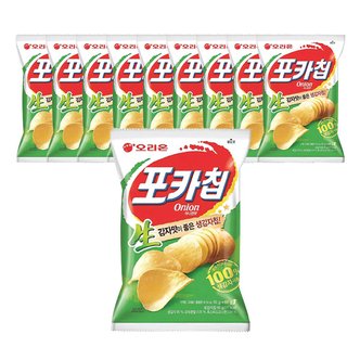  오리온 포카칩 어니언맛 66g 10개