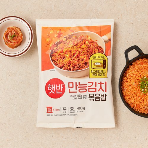 [쓱7클럽] 햇반 만능김치볶음밥 400g