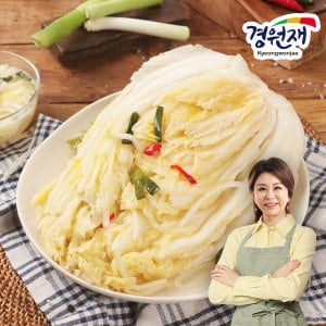 인정식탁 [경원재] 진미령의 국내산 농산물로 만든 백김치 3kg