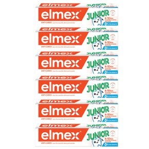 독일 elmex 주니어 치약 6~12세 75ml 6개