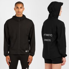 집업 후드 자켓 공용(관부가세 배송비 포함)Optimistic Runners Hoodie