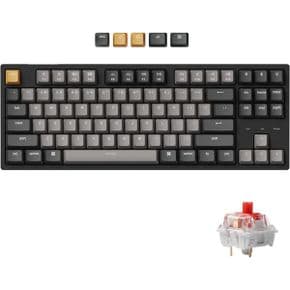 영국 키크론 기계식키보드 Keychron C1 Pro Custom Wired Mechanical Keyboard TKL Layout RGB Q