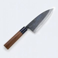 부엌칼 칼날 전 겸[최고] 단조 흑타 양날 칼날 부엌칼 150mm