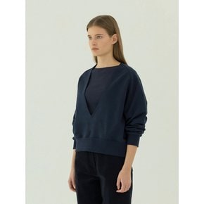 Valley sweat shirt (Navy)