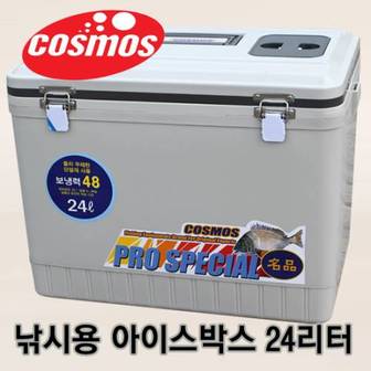 라이펀 코스모스 아이스박스 24 리터 [낚시용] +부직포 아이스팩 2세트(800ML*2)