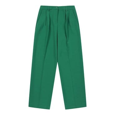 베네통 Pintuck wide pants_49HHDF05E1U3