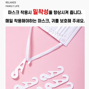S형 밴드 귀통증방지 1개 끈조절 귀보호 마스크 이어가드 1.5 x 5.3cm