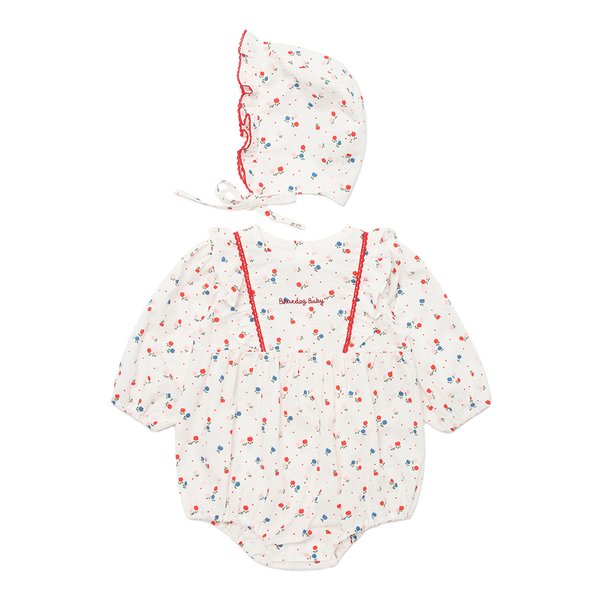 [여주점] [오프라벨 여주점] 블루독베이비 (IV) 미니튤립 바디슈트 (45113-604-02)