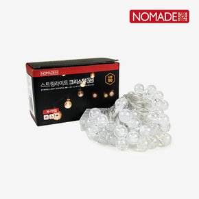 스트링 라이트 크리스탈 5M50LED 감성 등 휴대용 캠핑 용품