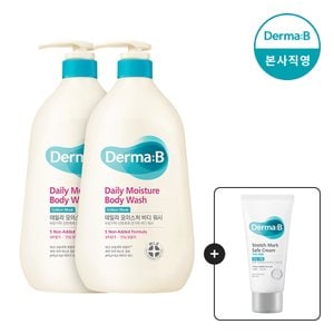 더마비 [1+1] 데일리 모이스처 바디워시 880ml[코튼머스크] [증정 : AC 바디워시 30ml+내러티브 바디워시 5ml 3종](5/13~19)