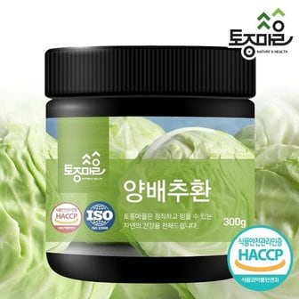 토종마을 HACCP인증 국산 양배추환 300g