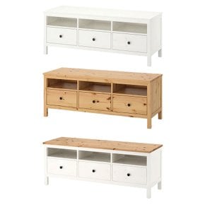 HEMNES 헴네스 TV장식장/대형사이즈/거실장/서랍장/TV다이