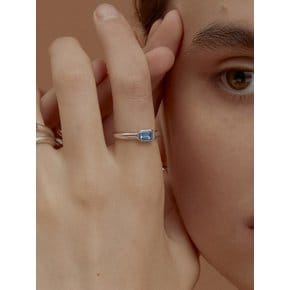 BLUE SHINY LID RING 블루 샤이니 리드 반지